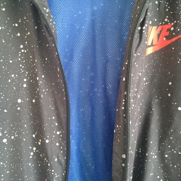 Nike - Black & White Paint Splatter Windbreaker - Picture 7 of 14